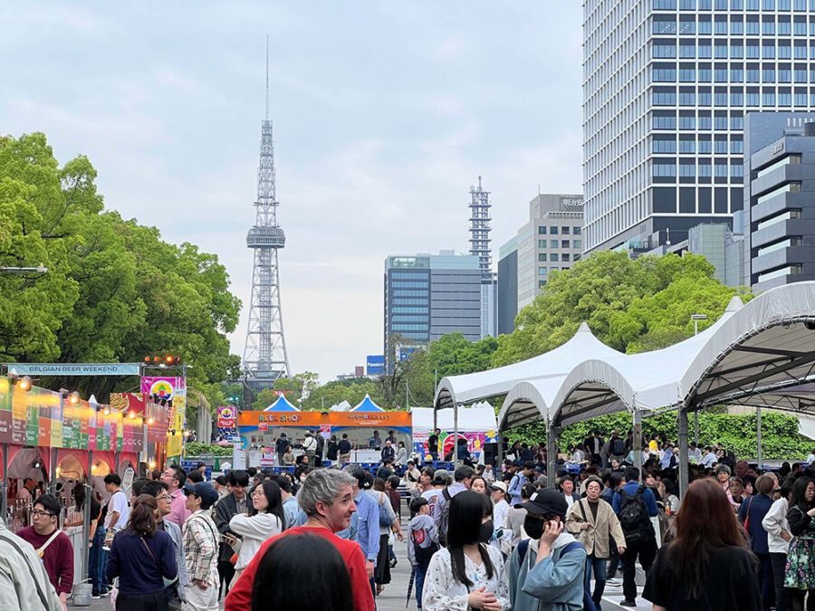 Nagoya Hisaya Odori Park, Edion Hisaya Plaza - Angel Plaza